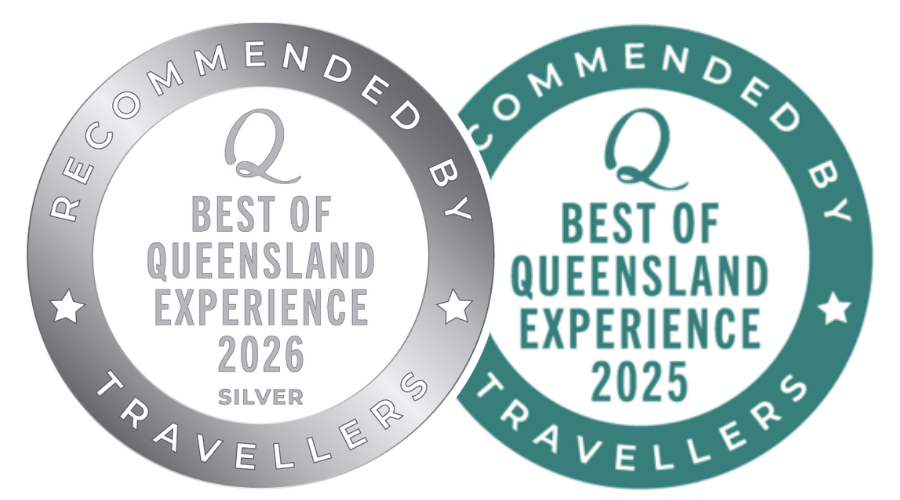 Best of Qld Experience Awards given for 2015 and Silver for 2026